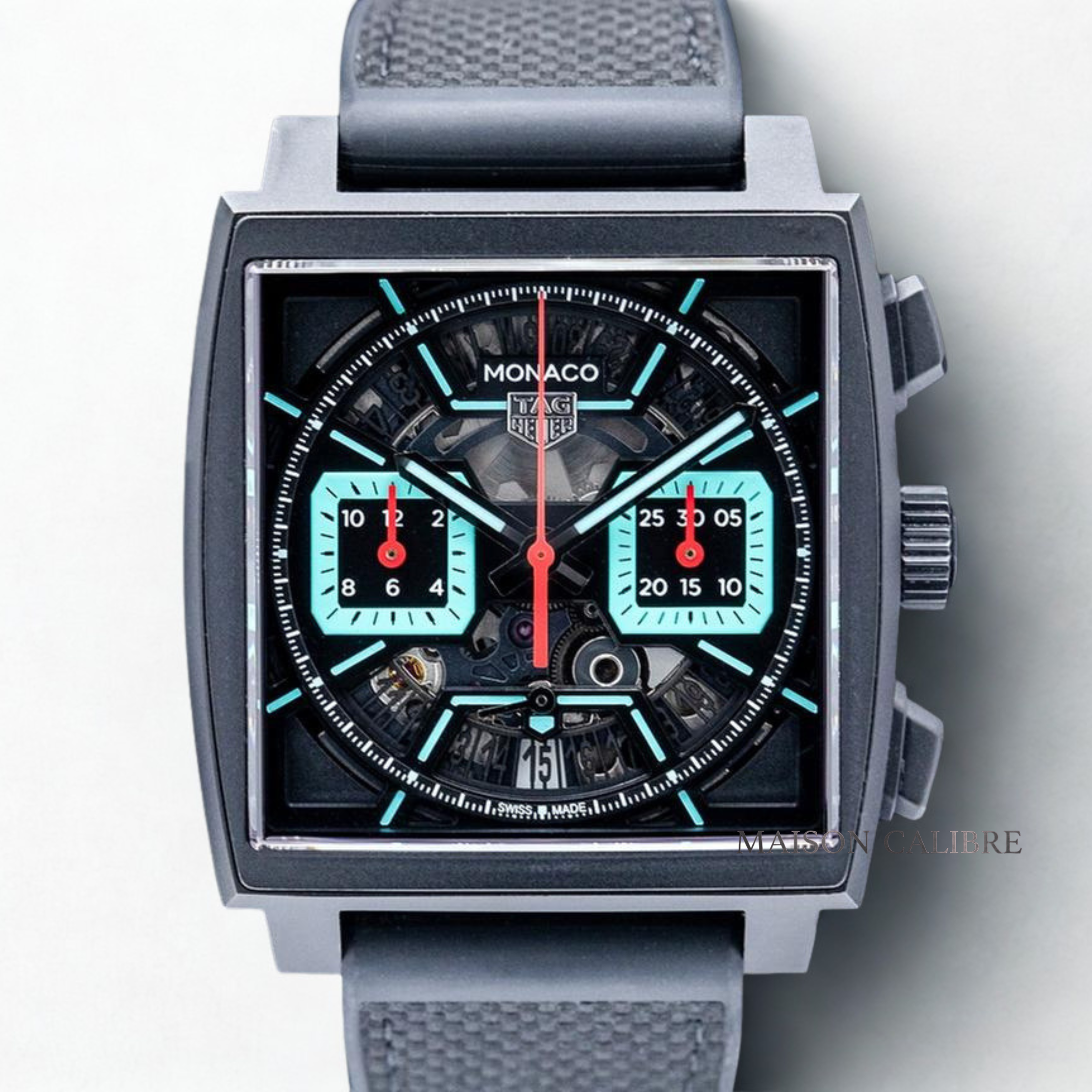 T.H Le Carré de Course – Édition Squelette (Série Sport Chronographe)