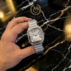 C. Le Classique Géométrique – Santos de Prestige (Édition Signature)