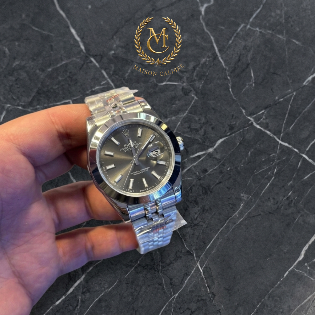 R. L’Épure – Datejus.t Smooth (Acier 904L)