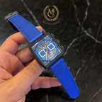 T.H Le Carré de Course – Édition Squelette (Série Sport Chronographe)