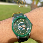 O. L'Explorateur Mondial – Worldtimer Aqua (Édition de Prestige)