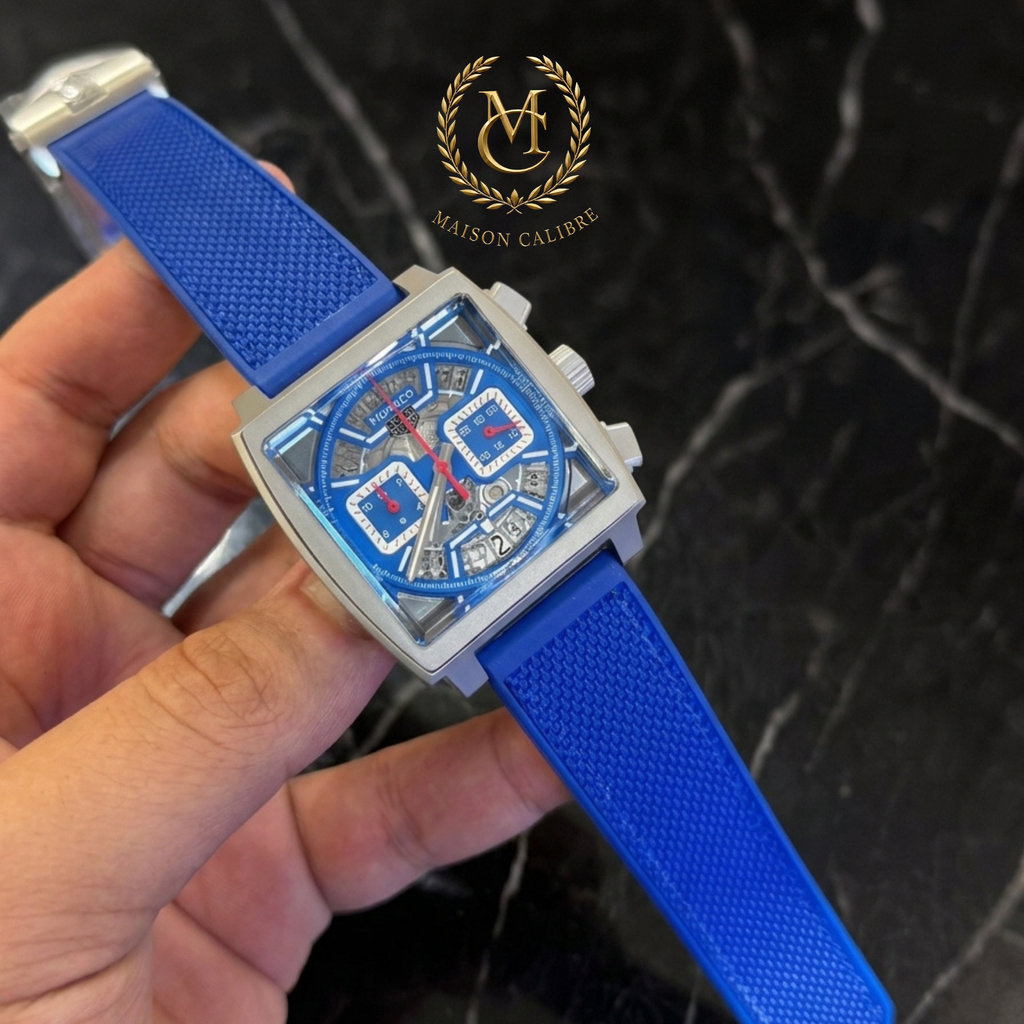 T.H Le Carré de Course – Édition Squelette (Série Sport Chronographe)