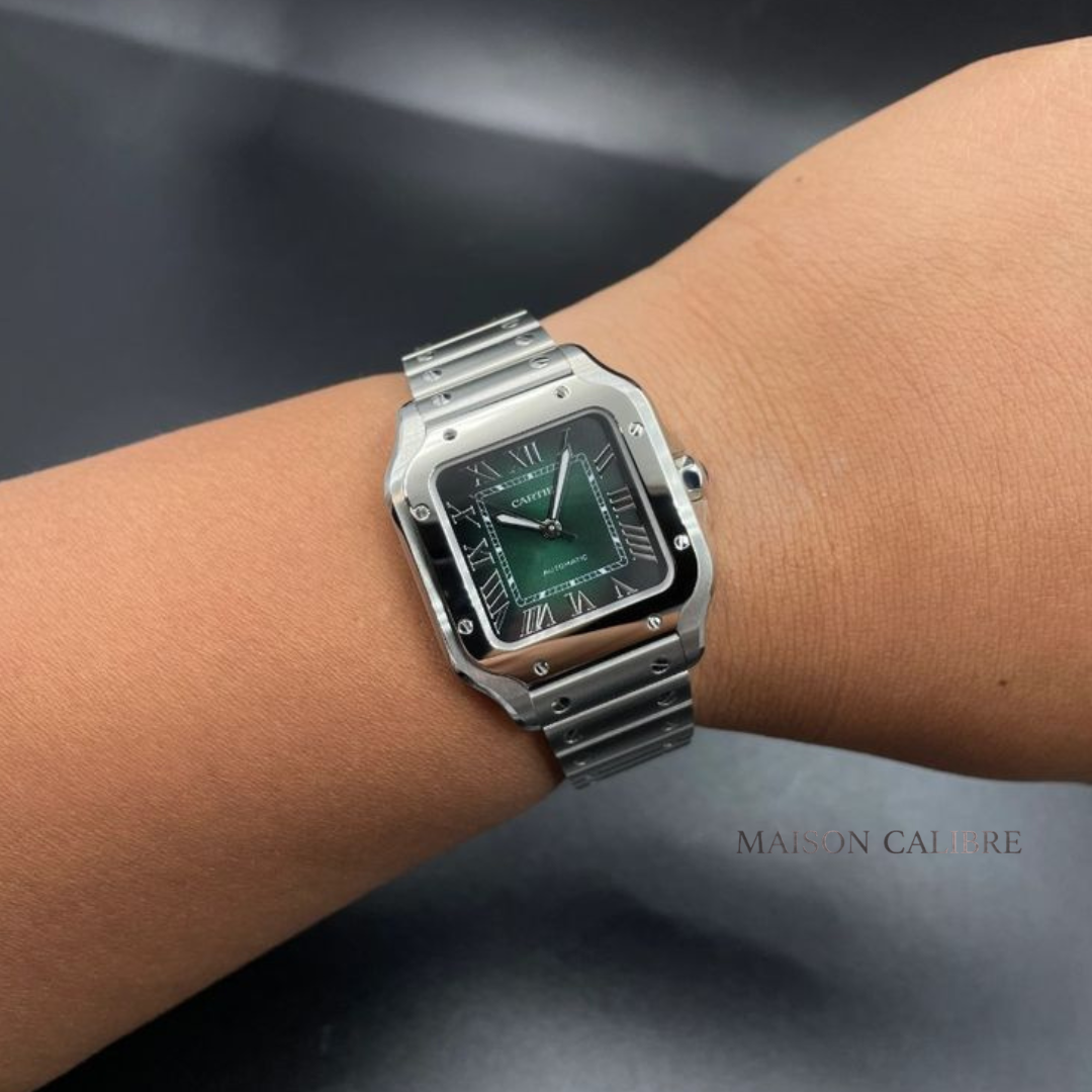 C. Le Classique Géométrique – Santos de Prestige (Édition Signature)