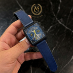 T.H Le Carré de Course – Édition Squelette (Série Sport Chronographe)