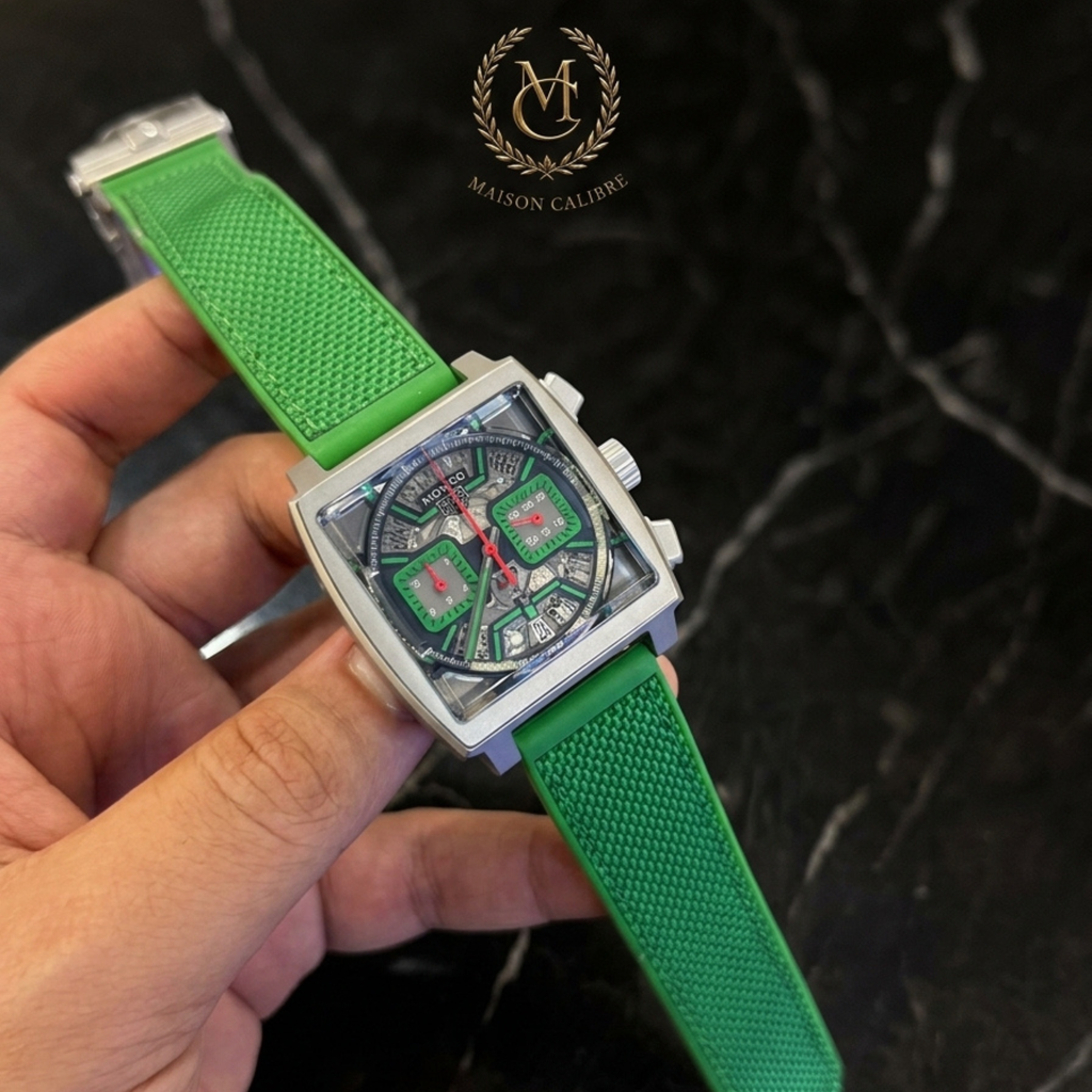 T.H Le Carré de Course – Édition Squelette (Série Sport Chronographe)