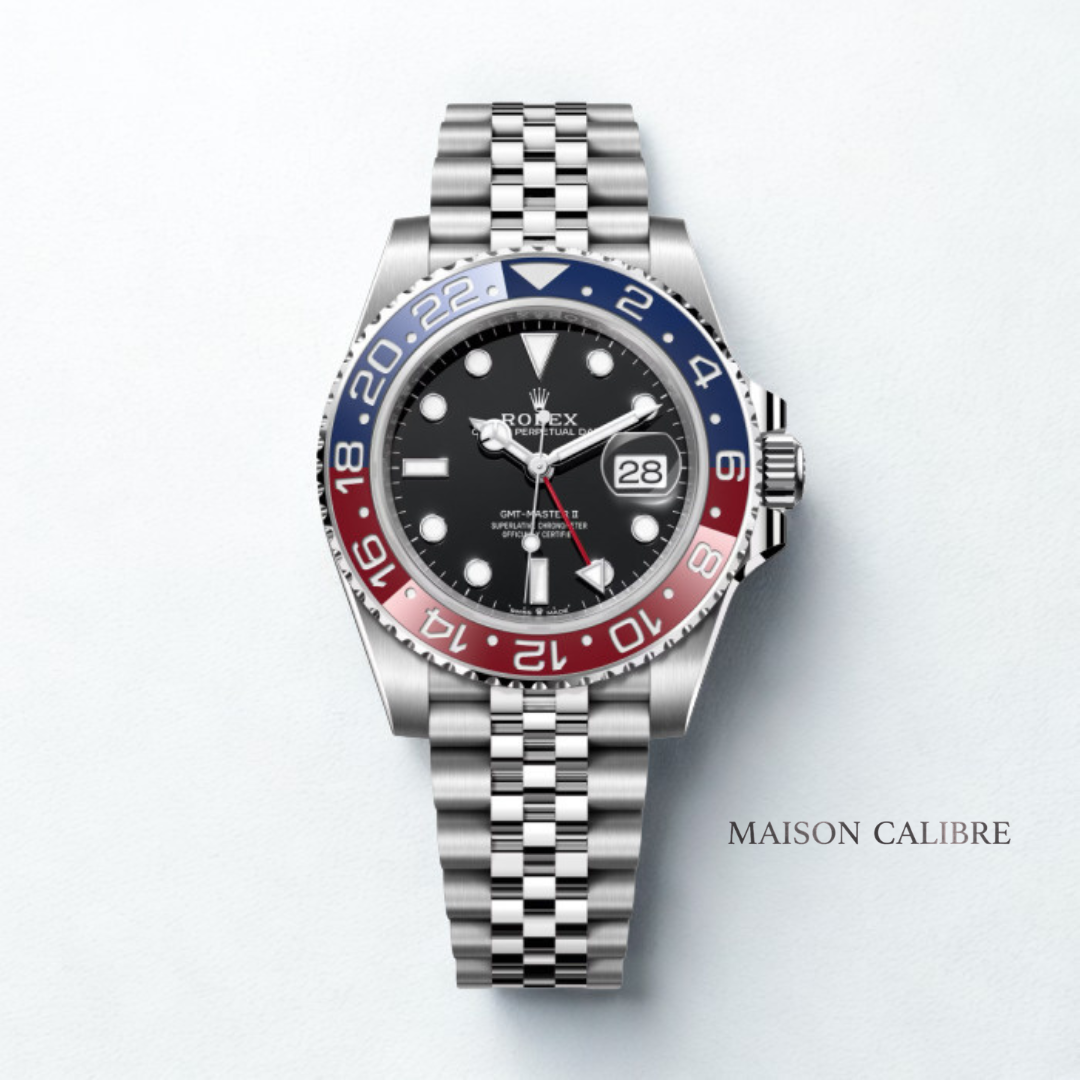 R. Le Voyageur "Pepsi" – GMT-Master II (Édition Cerachrom 904L)