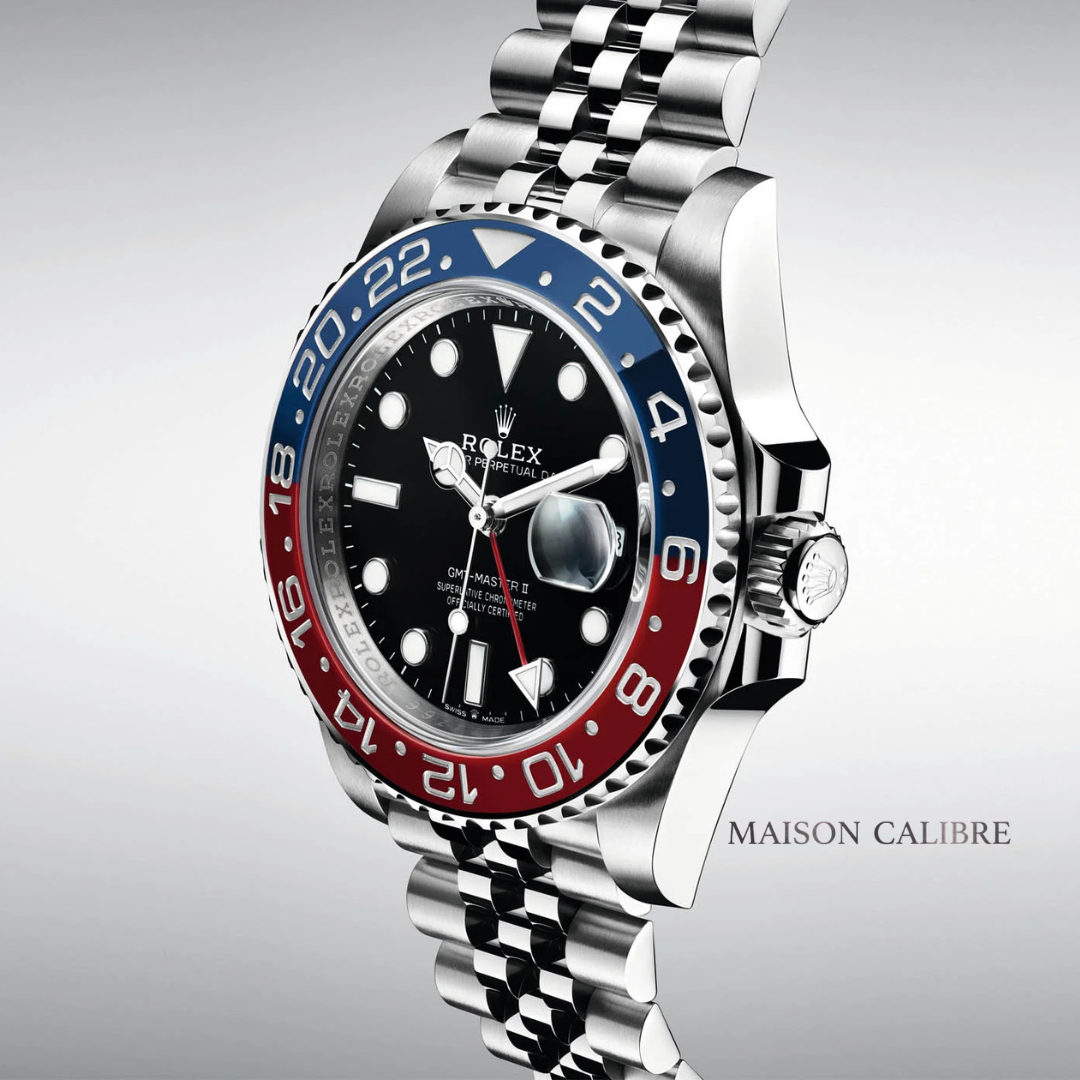 R. Le Voyageur "Pepsi" – GMT-Master II (Édition Cerachrom 904L)
