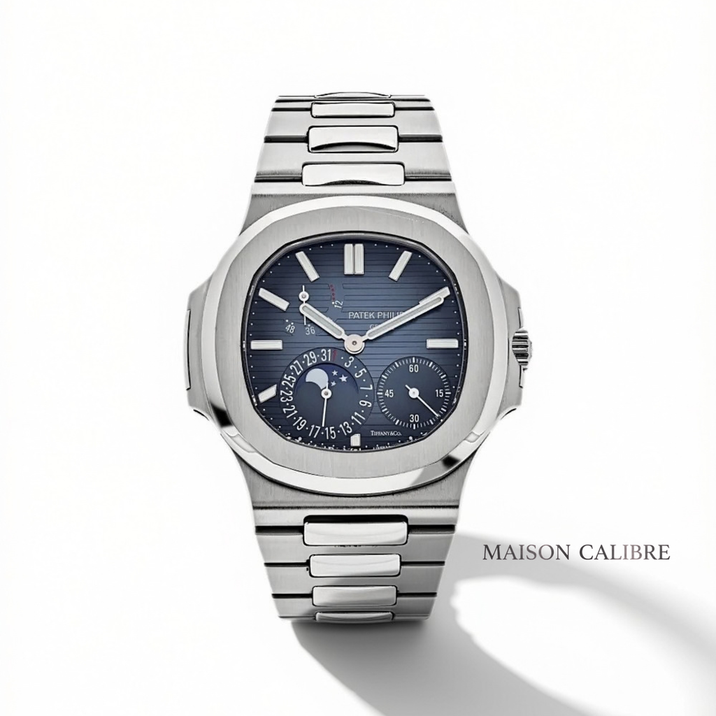 P.P L’Icône Céleste – Série Nautilus. Moonphase (Édition Super Swiss )