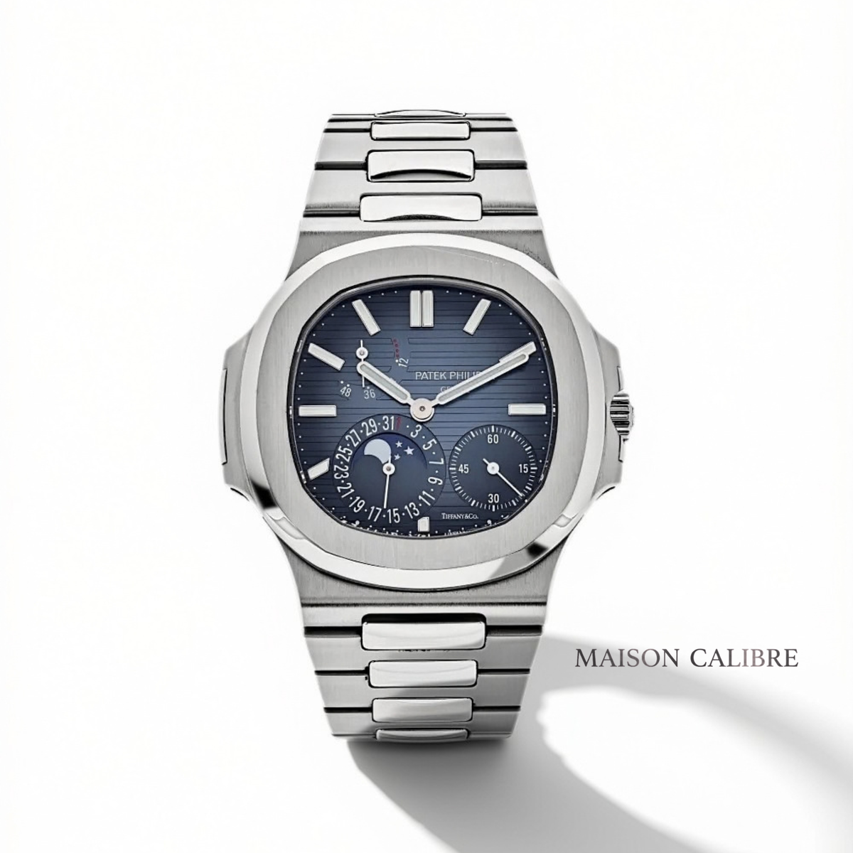 P.P L’Icône Céleste – Série Nautilus. Moonphase (Édition Super Swiss )