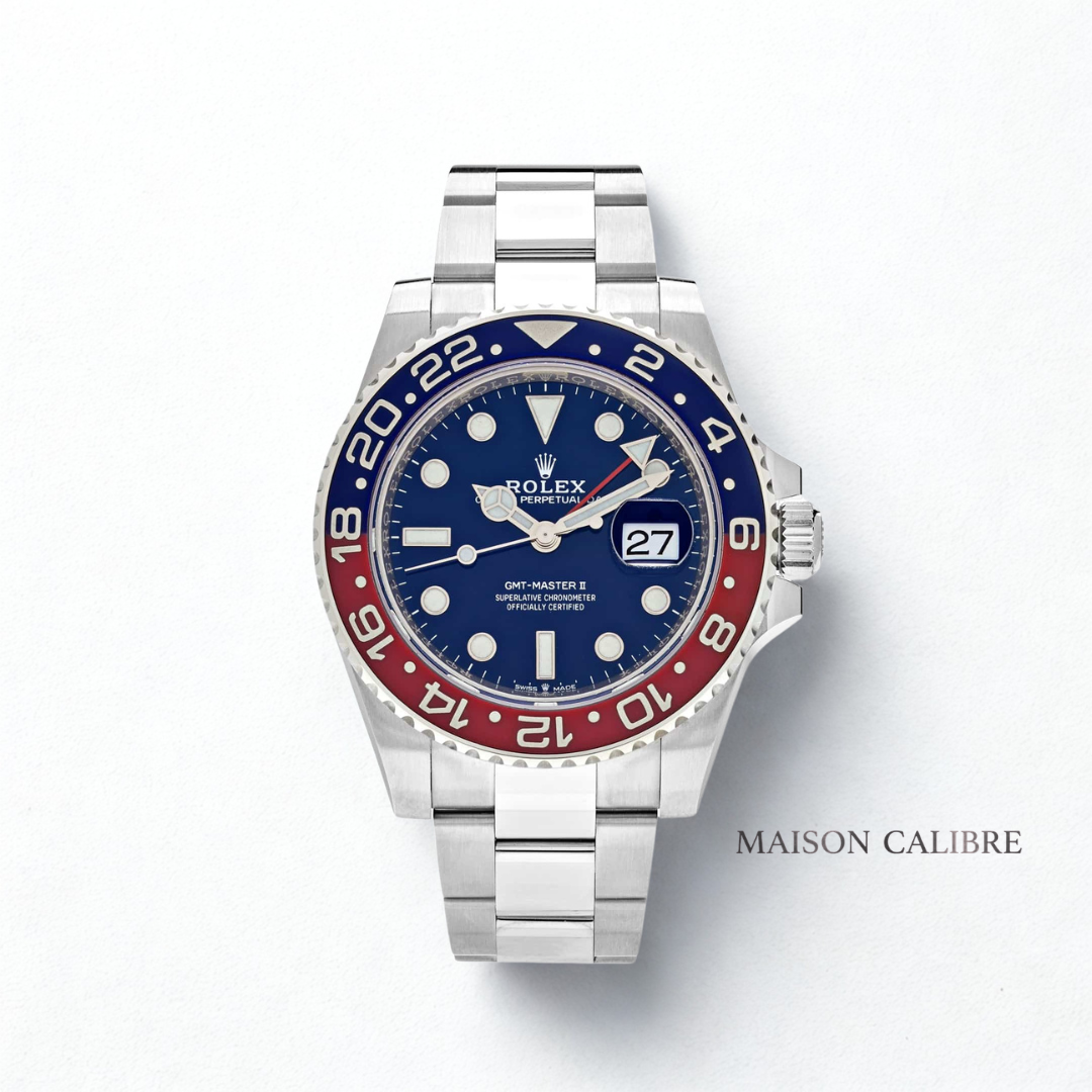 R. Le Voyageur "Pepsi" – GMT-Master II (Édition Cerachrom 904L)