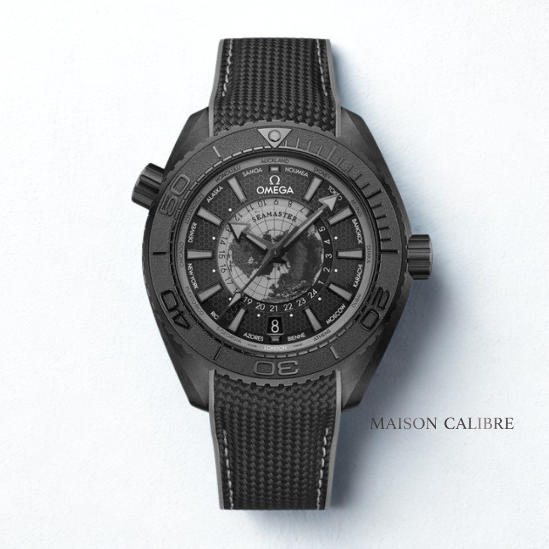 O. Le Globe-Trotter – Worldtimer 600M (Édition Deep Black 904L)