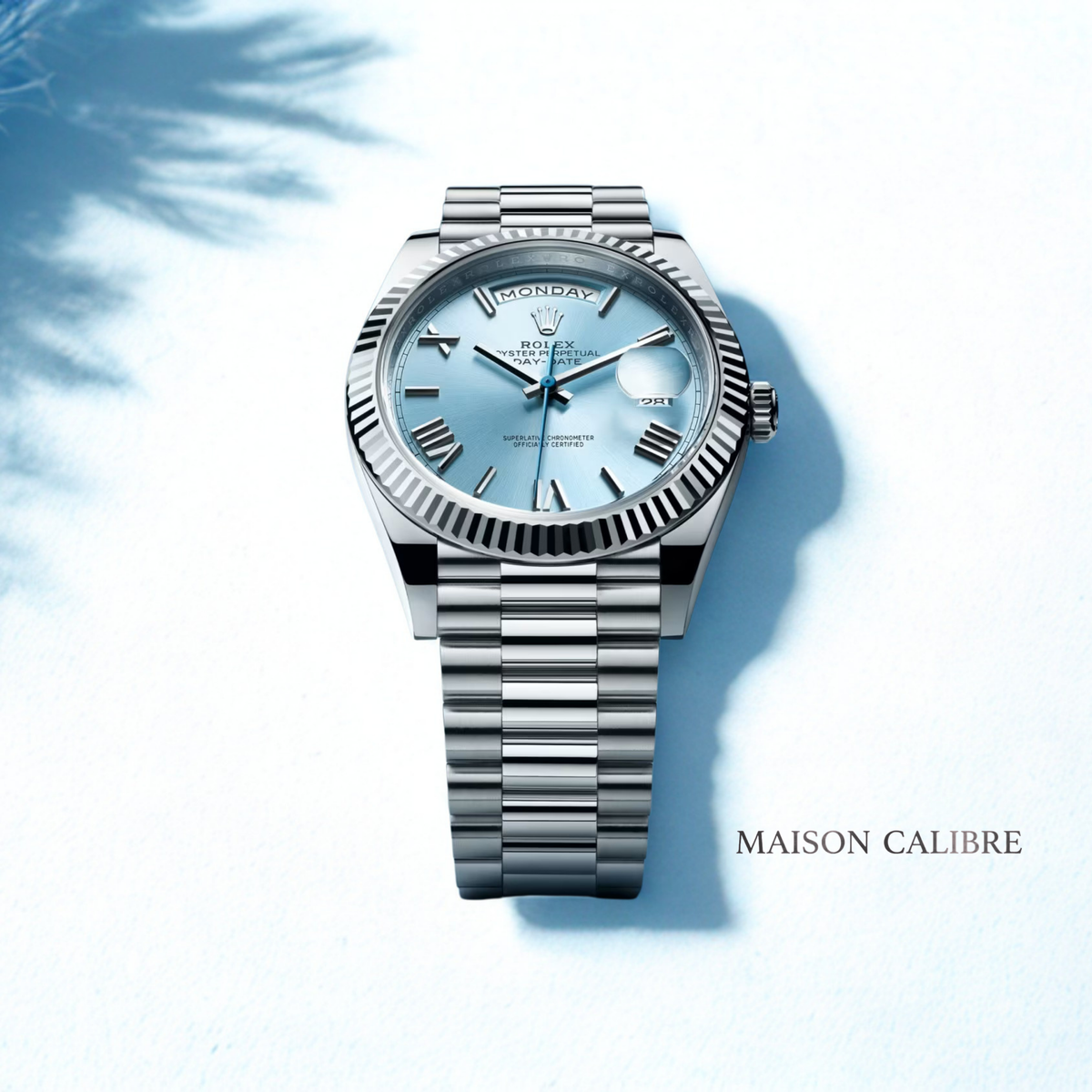 R. L’Élite de Glace – Day-Date 40 (Édition Swiss)