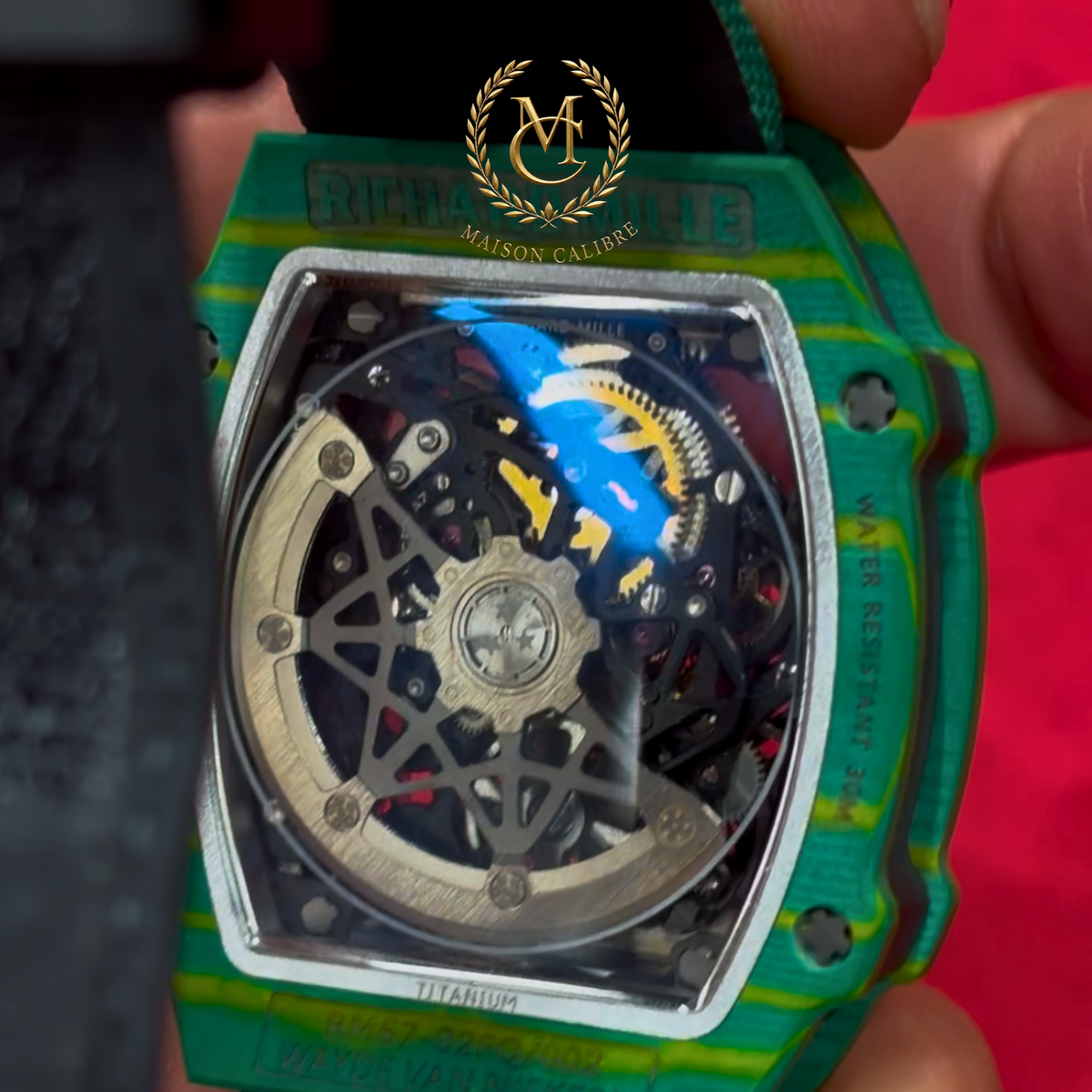 RM L’Athlète Green – Série RM 67-02 (Édition Swiss)