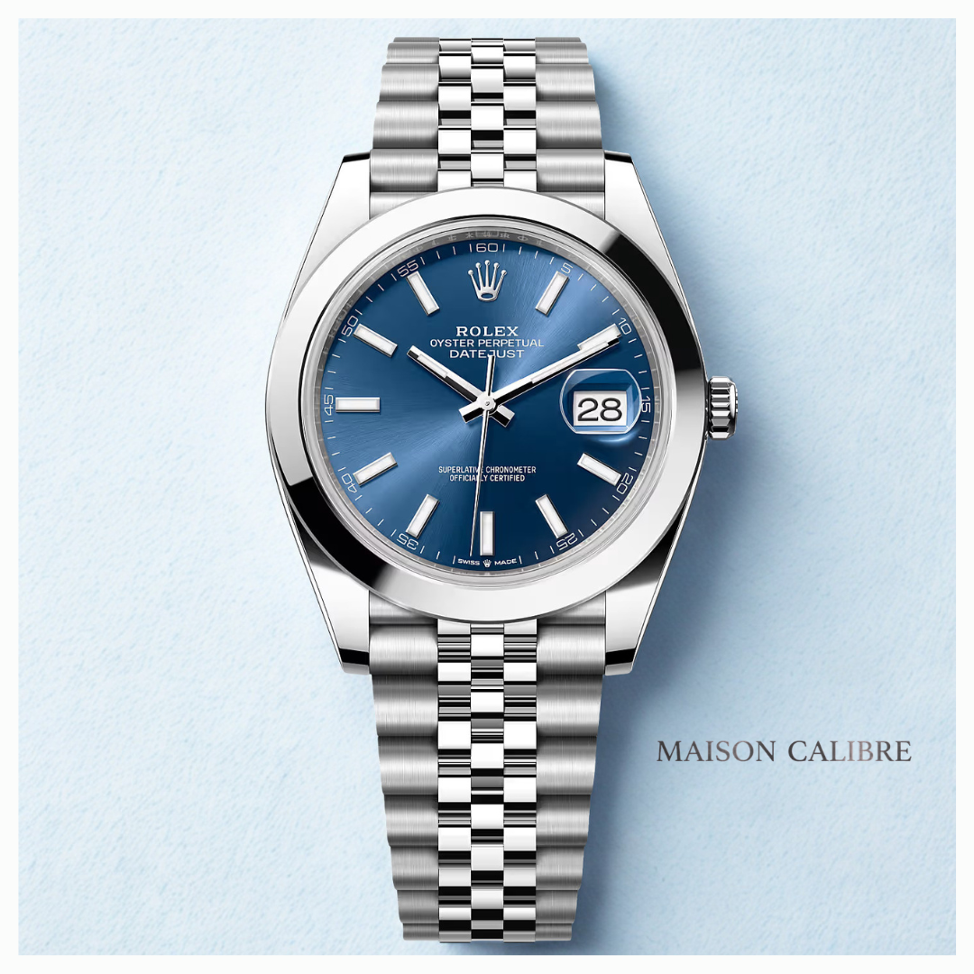 R. L’Épure – Datejus.t Smooth (Acier 904L)