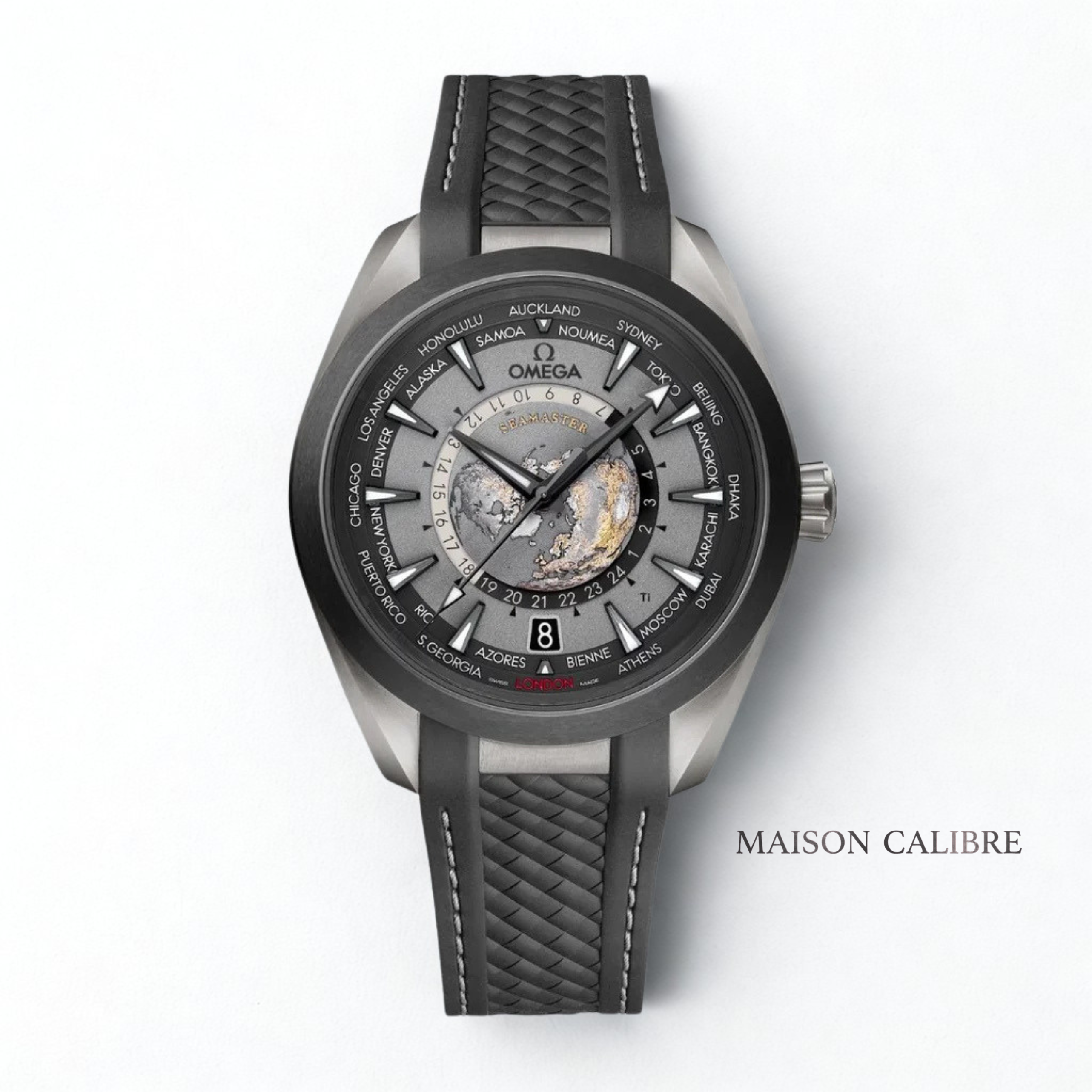 O. L'Explorateur Mondial – Worldtimer Aqua (Édition de Prestige)