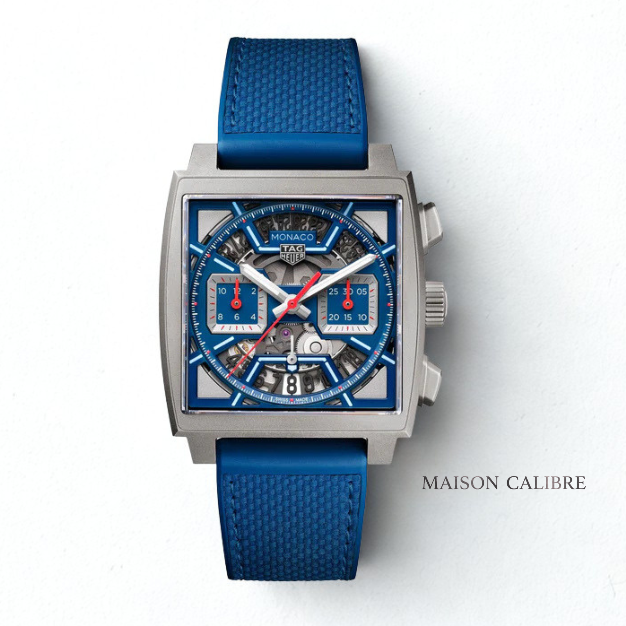 T.H Le Carré de Course – Édition Squelette (Série Sport Chronographe)