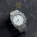 B. L’Architecturale – Octo Chronographe (Édition Sablée 904L)