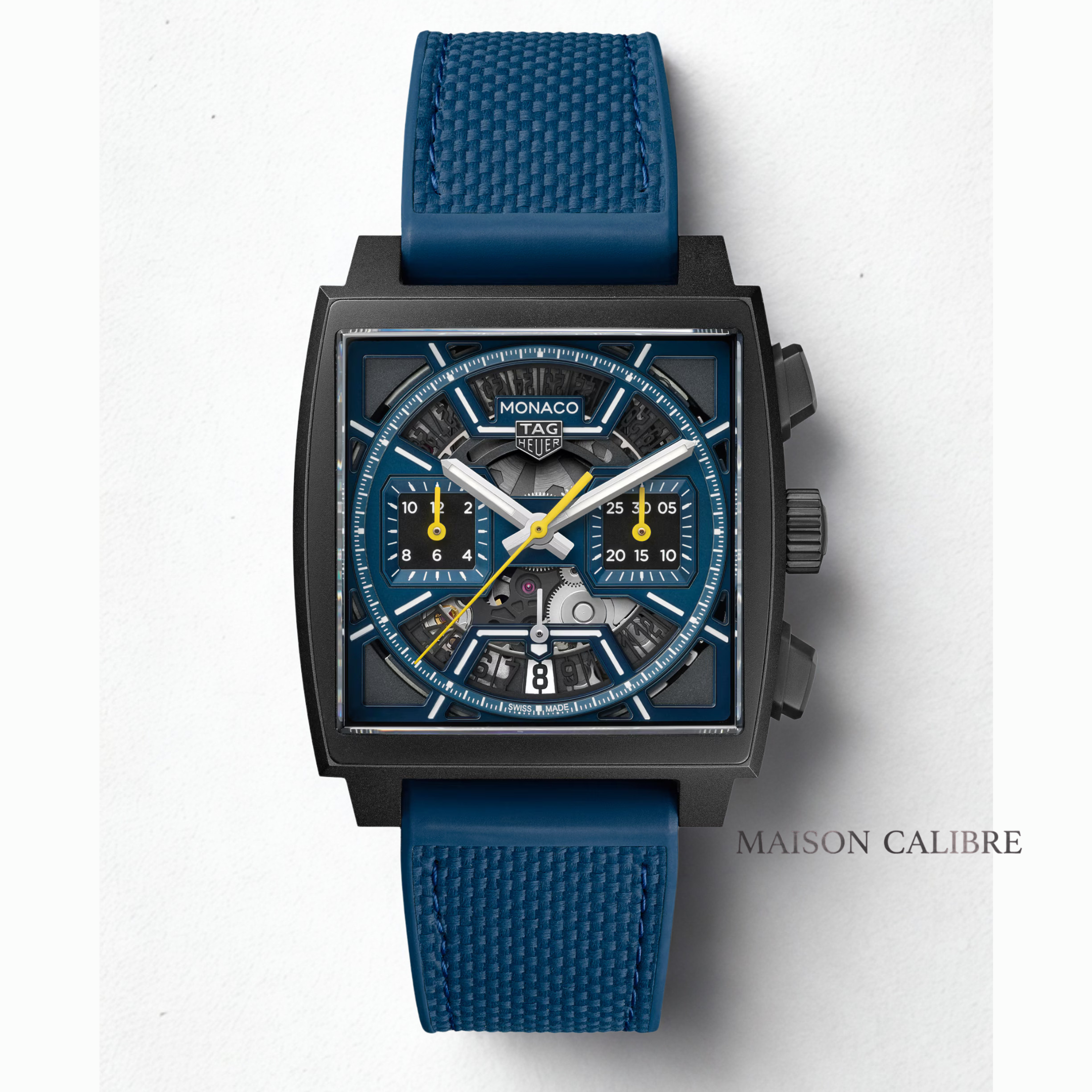 T.H Le Carré de Course – Édition Squelette (Série Sport Chronographe)
