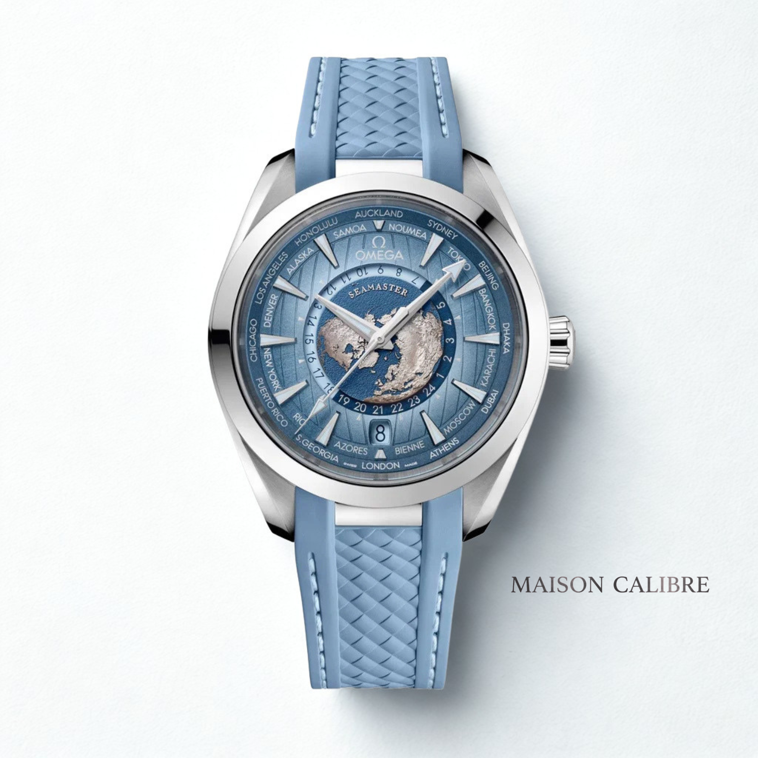 O. L'Explorateur Mondial – Worldtimer Aqua (Édition de Prestige)