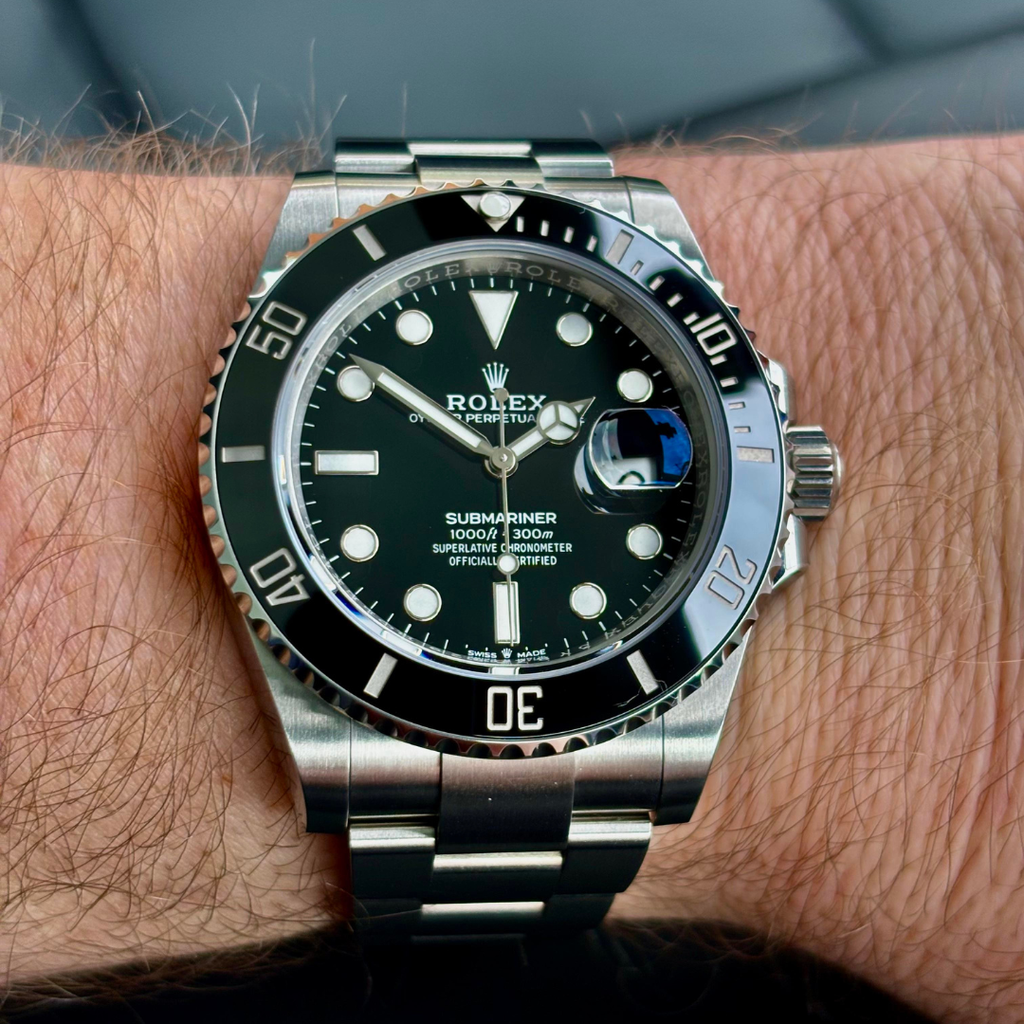 R. L’Iconique – Submariner Date 41 (Édition Green Bezel & Black)