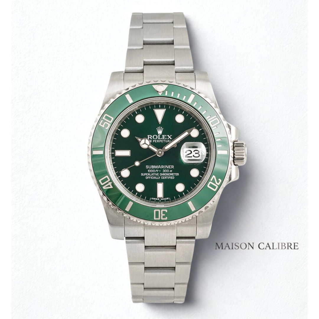 R. L’Iconique – Submariner Date 41 (Édition Green Bezel & Black)