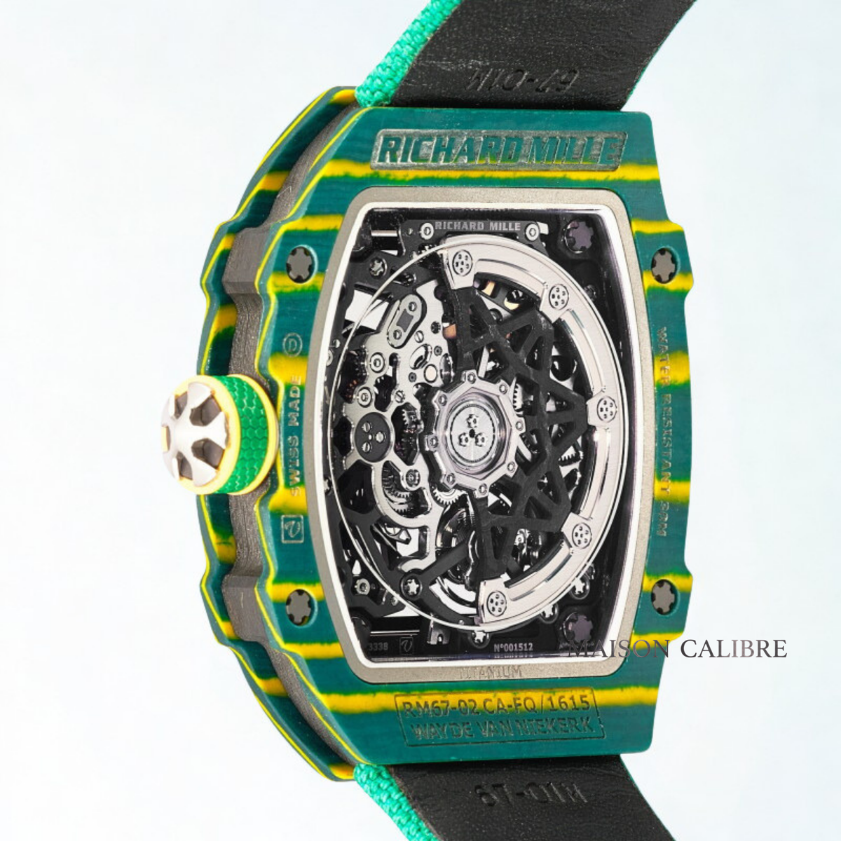 RM L’Athlète Green – Série RM 67-02 (Édition Swiss)