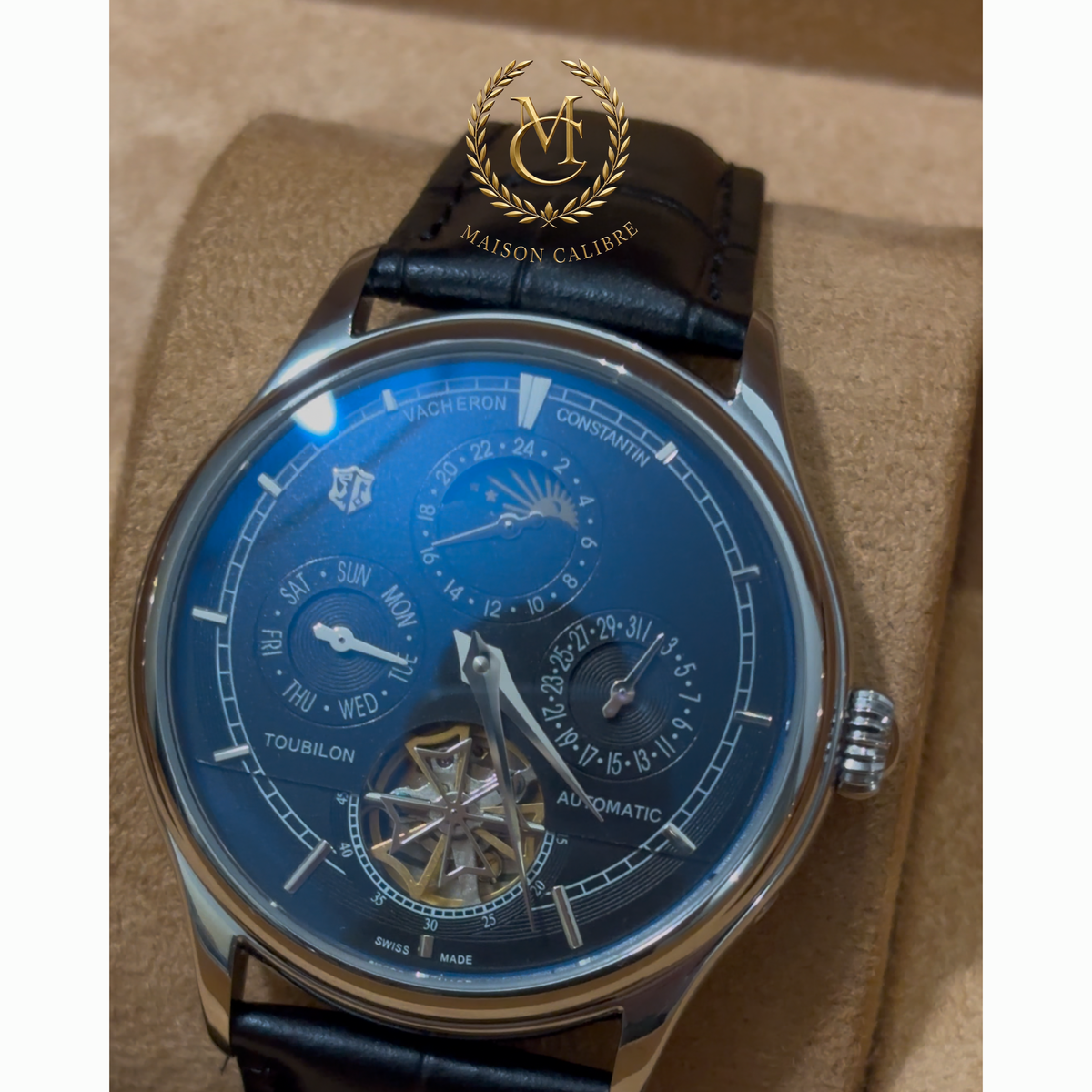 V.C L'Aristocrate – Série Complications Célestes (Édition Cuir de Prestige)