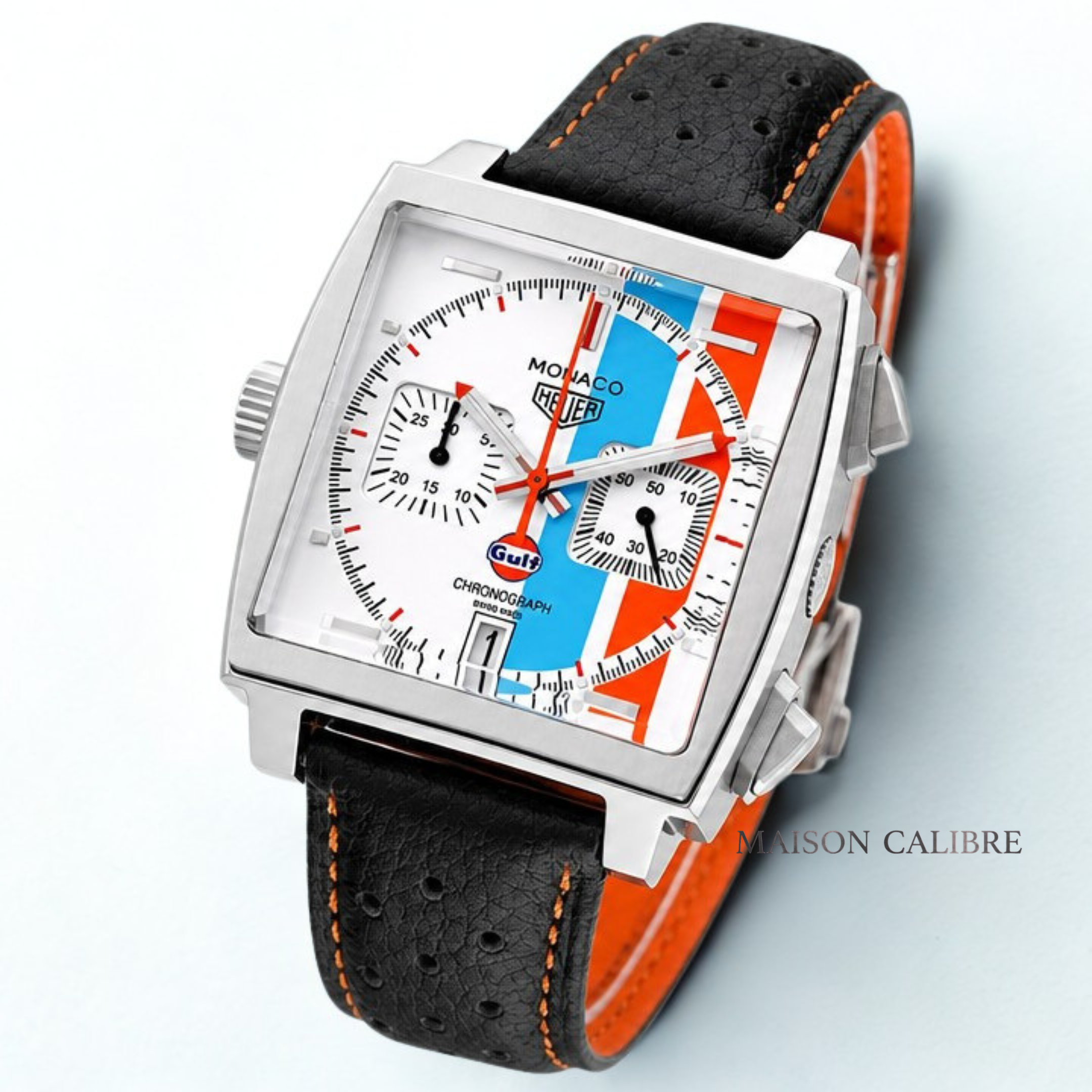 T.H Le Chronographe Carré – Édition Racing (Série Héritage)
