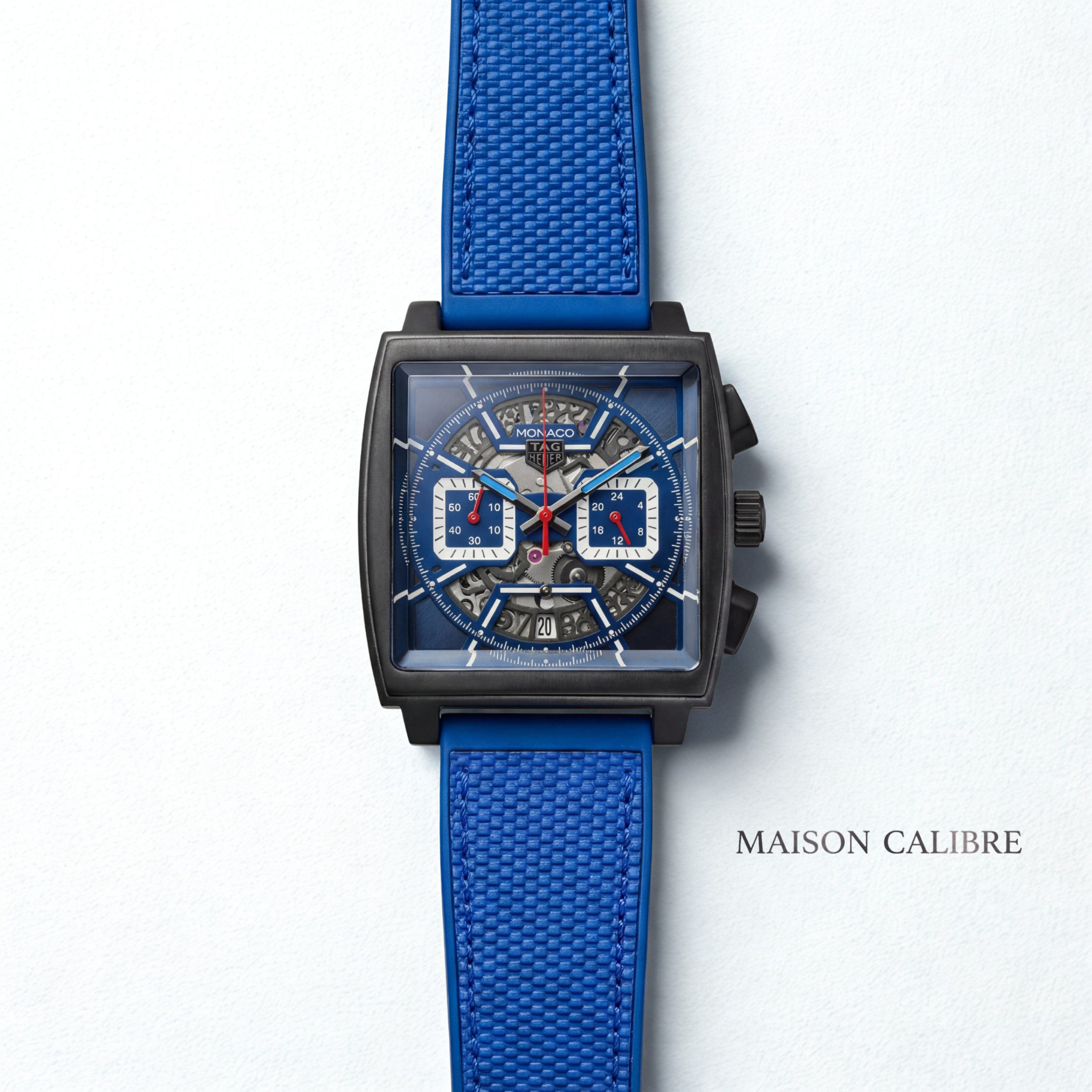 T.H Le Carré de Course – Édition Squelette (Série Sport Chronographe)