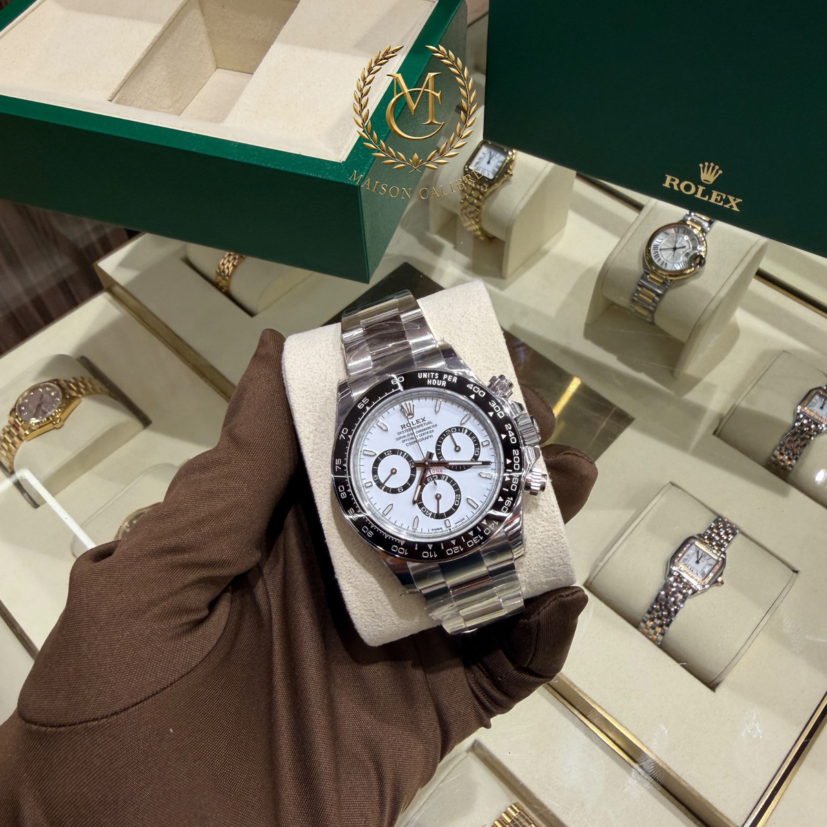 R. L’Adrénaline – Daytona Chronographe Panda (Édition Swiss)
