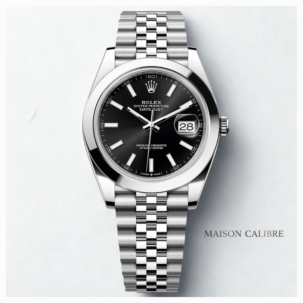 R. L’Épure – Datejus.t Smooth (Acier 904L)