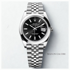 R. L’Épure – Datejus.t Smooth (Acier 904L)