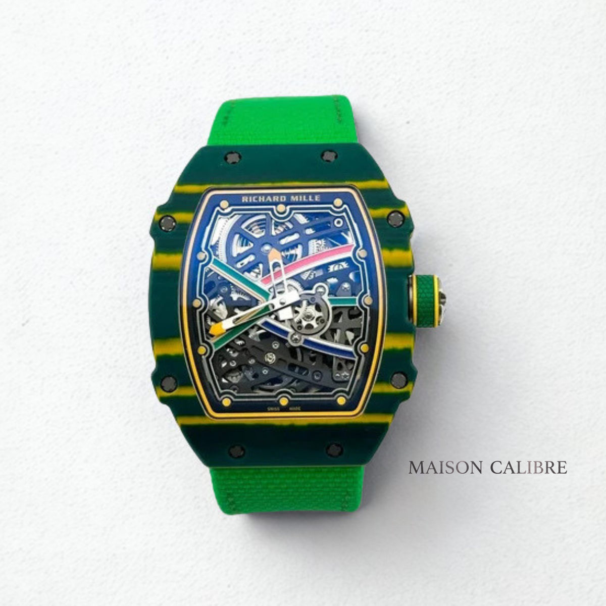 RM L’Athlète Green – Série RM 67-02 (Édition Swiss)
