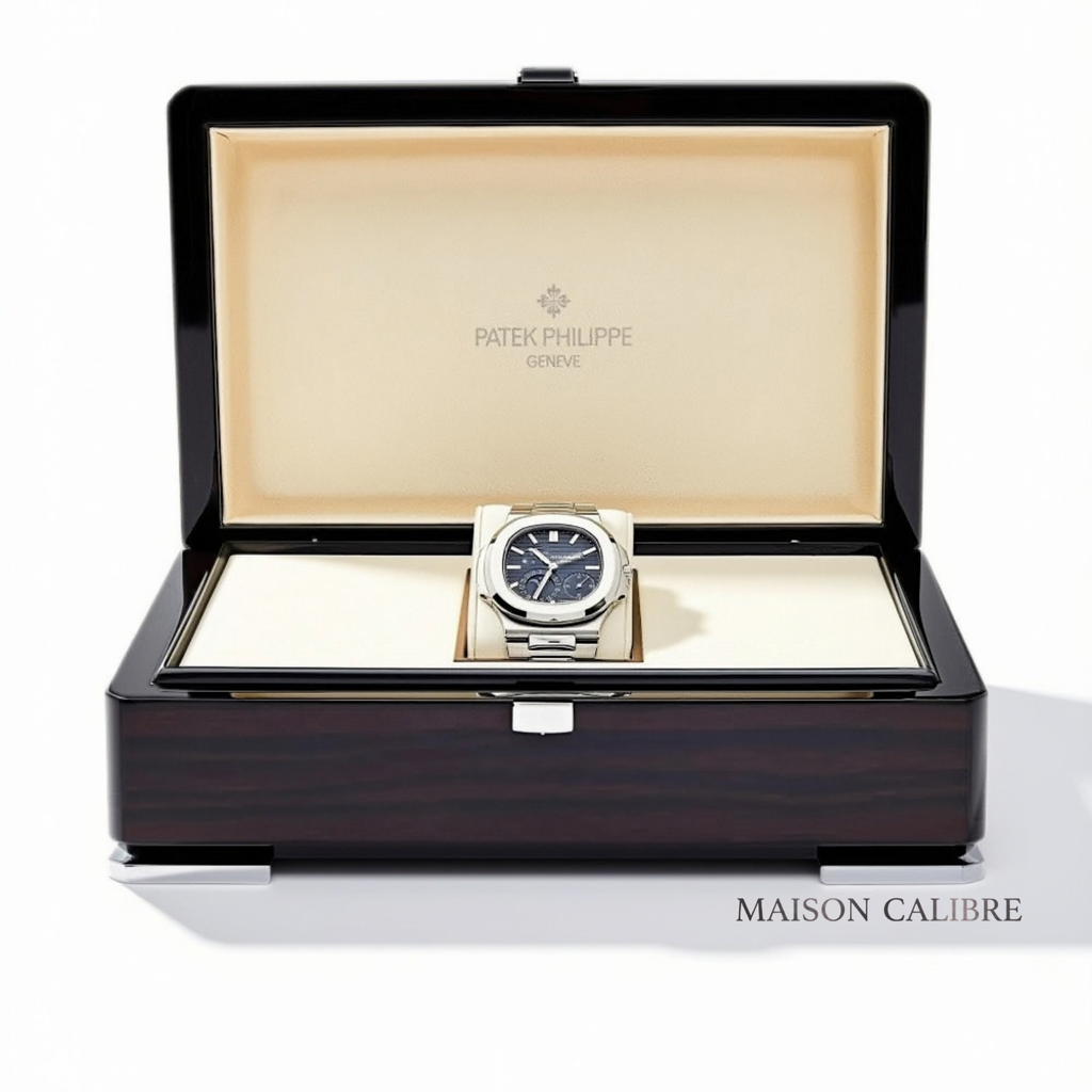 P.P L’Icône Céleste – Série Nautilus. Moonphase (Édition Super Swiss )