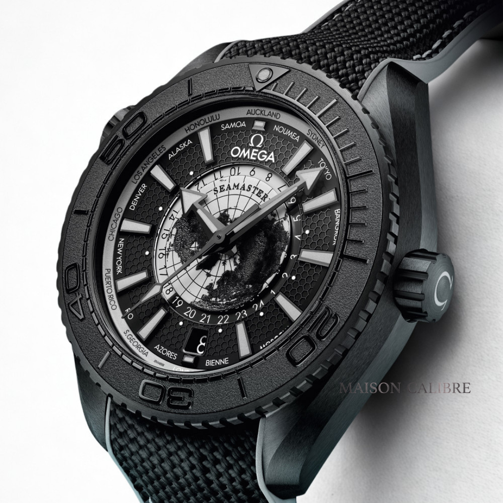 O. Le Globe-Trotter – Worldtimer 600M (Édition Deep Black 904L)