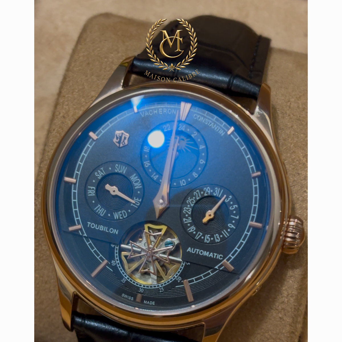 V.C L'Aristocrate – Série Complications Célestes (Édition Cuir de Prestige)