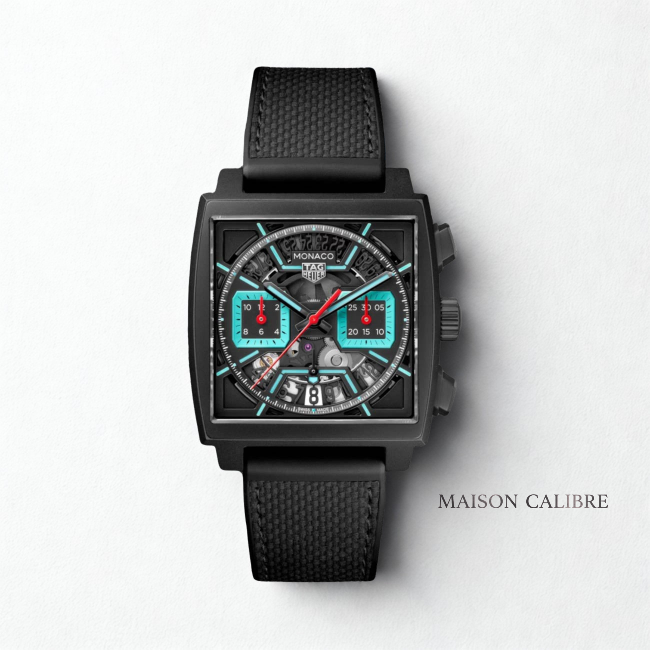 T.H Le Carré de Course – Édition Squelette (Série Sport Chronographe)