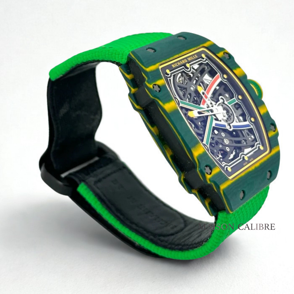 RM L’Athlète Green – Série RM 67-02 (Édition Swiss)