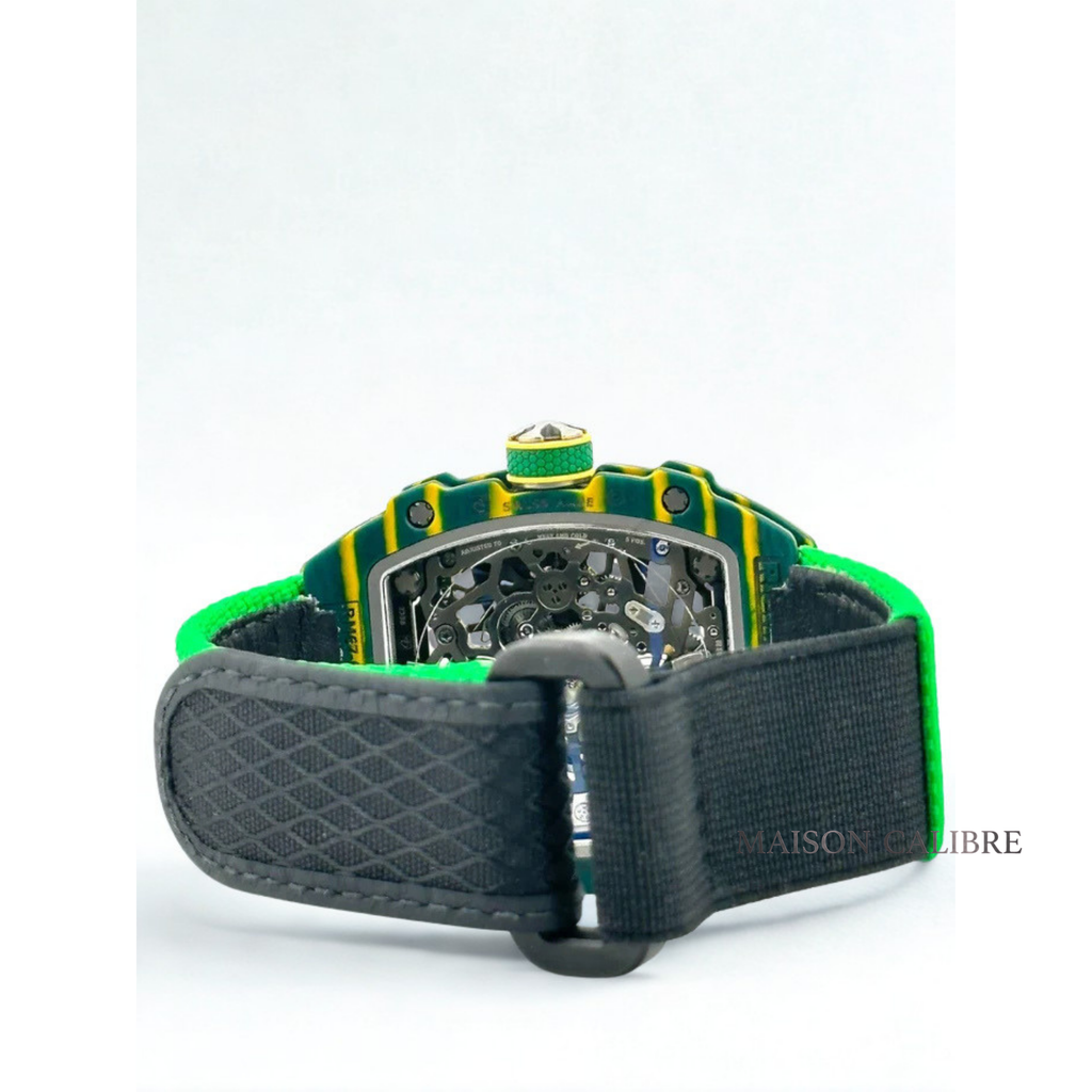 RM L’Athlète Green – Série RM 67-02 (Édition Swiss)