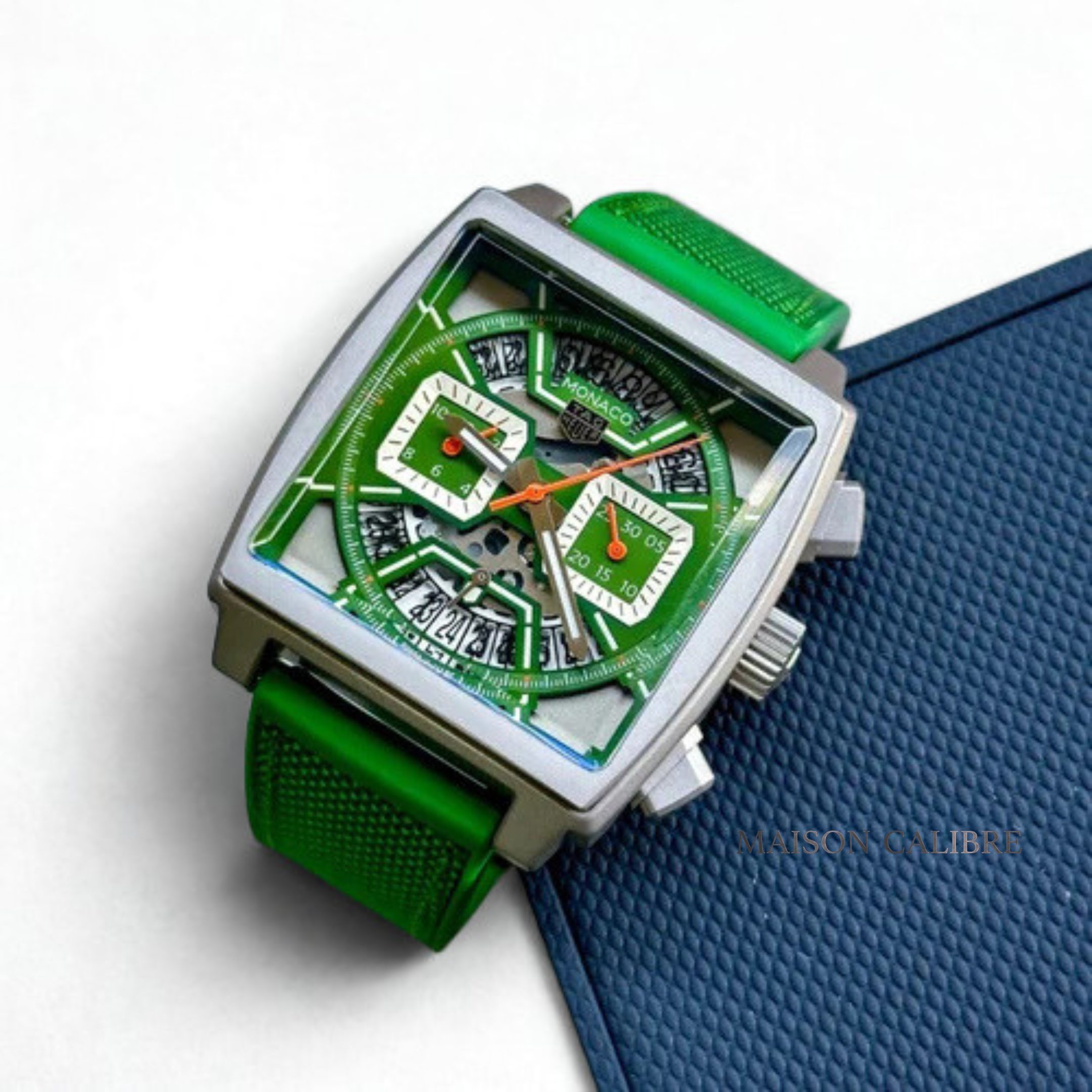 T.H Le Carré de Course – Édition Squelette (Série Sport Chronographe)