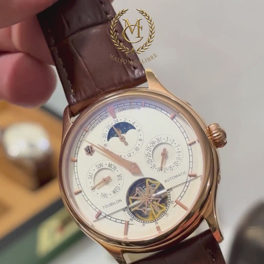 V.C L'Aristocrate – Série Complications Célestes (Édition Cuir de Prestige)